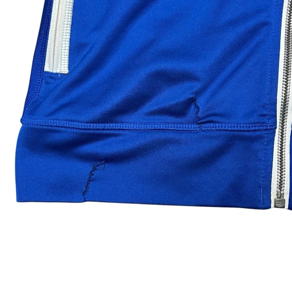 Adidas Track Jacket KU Jayhawks Full-Zip Climalite Athletic Collegiate Fanwear L
